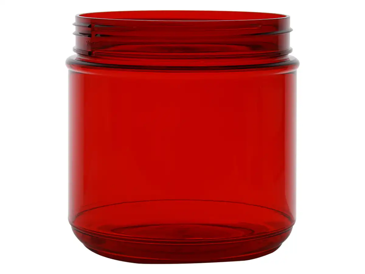 McKernan.com: 44 oz Red Plastic Jars