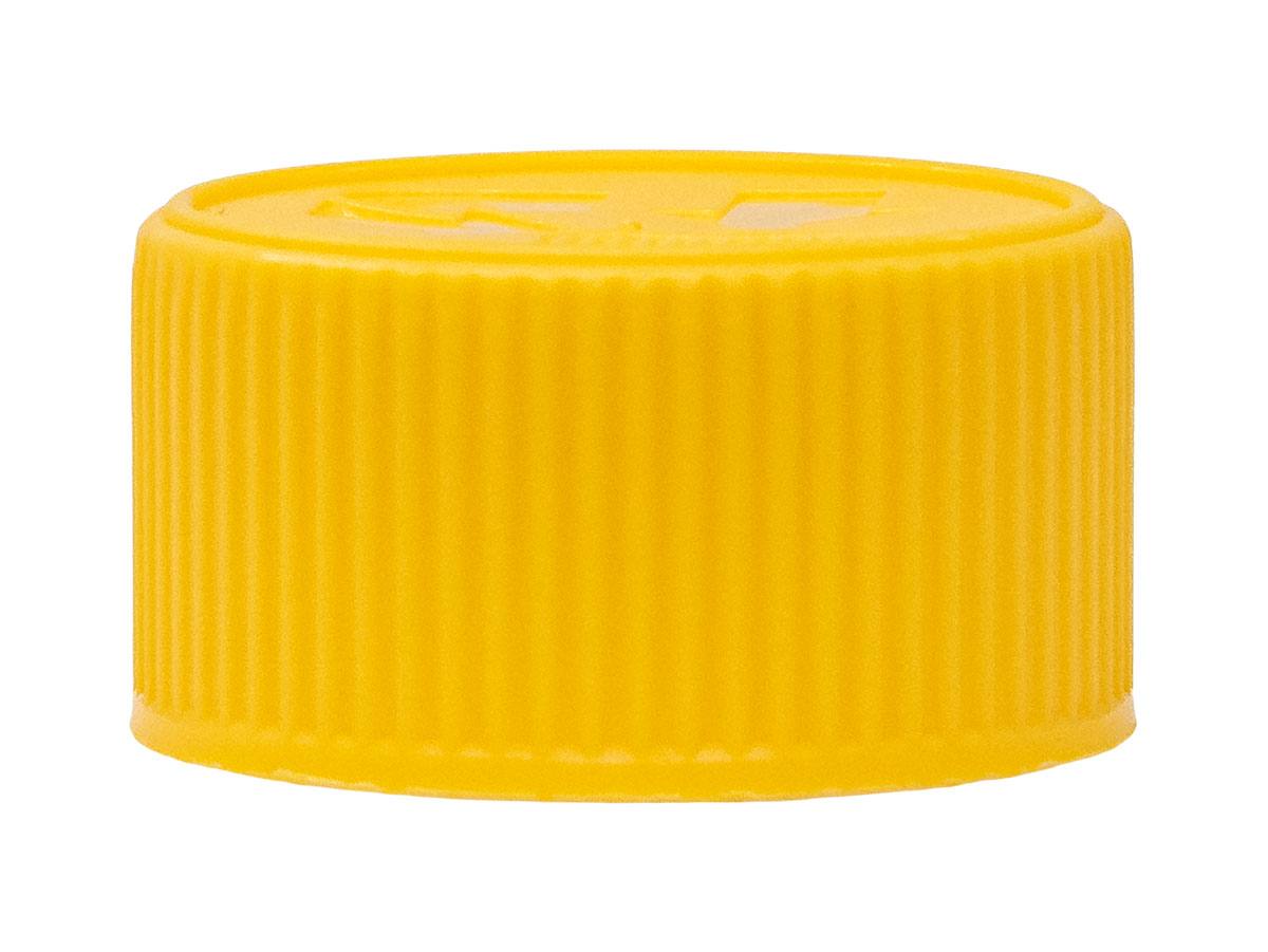 22/400 Finish, Yellow, Caps, CRC, Fine Ribbed, Pictorial, Pulp/HS Lnr