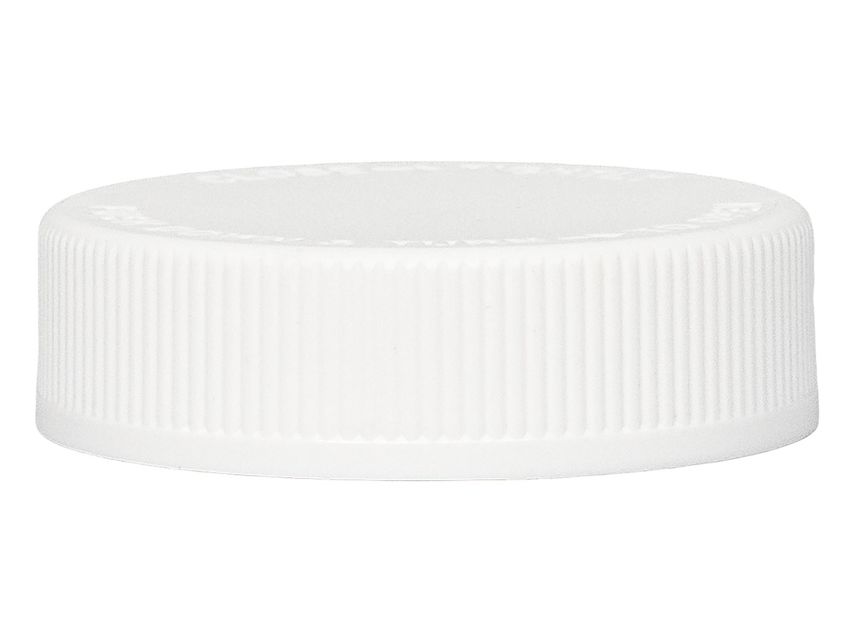 53/400 Finish, White, Caps, CRC, Fine Ribbed, Foam Lnr