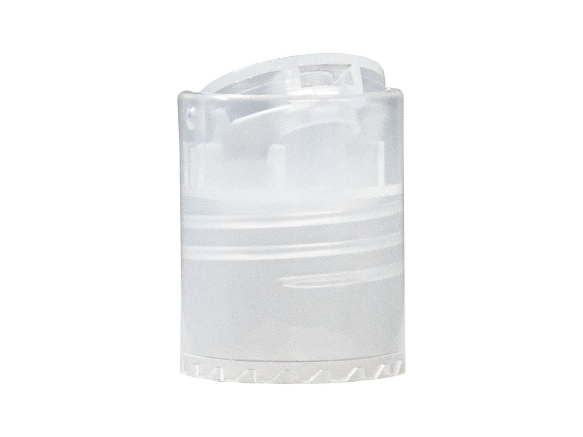 20/415 Finish, Natural, Caps, Dispensing, Smooth, Disc-Top, .240" Orf, (F)