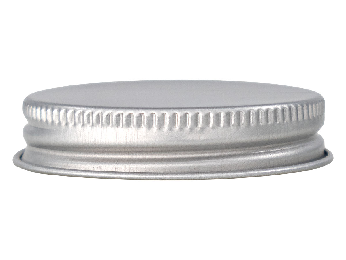 48/400 Finish, Silver, Caps, Metal, Ribbed Neck, Pulp/HS Lnr