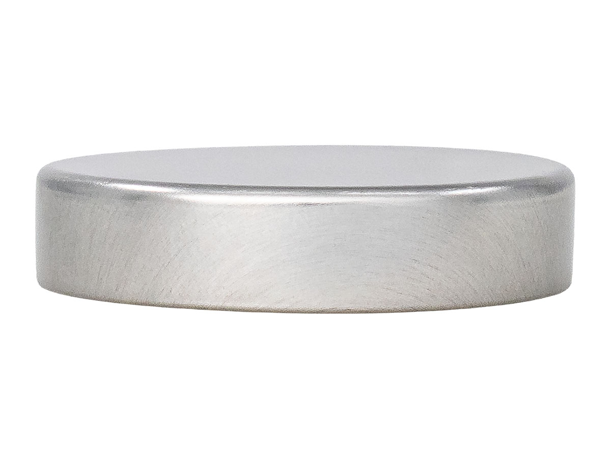 45/400 Finish, Silver, Caps, Metal, Smooth, Unishell, Dual Lnr, Foam And PS