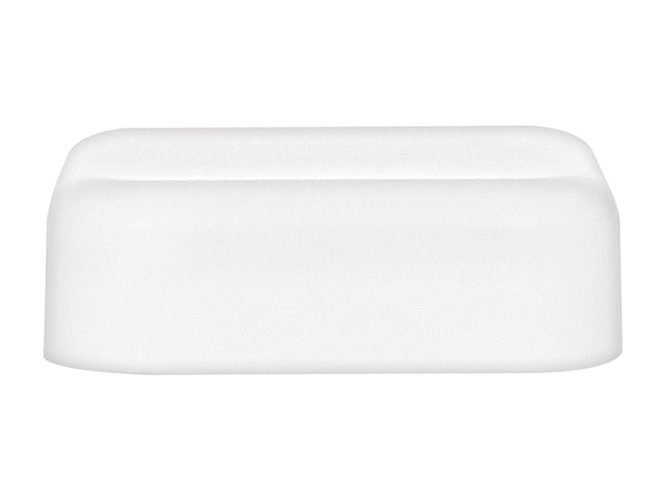 38mm 4 Lug Finish, White, Caps, Smooth, Square, Foam Lnr