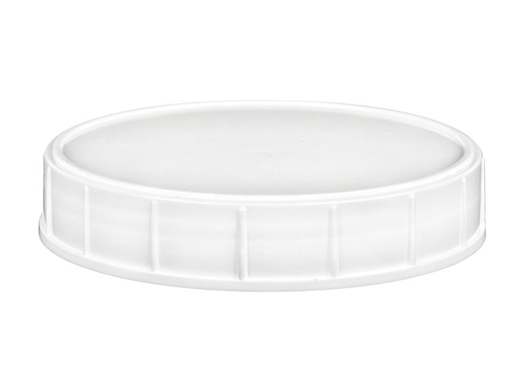 120mm Finish, White, Caps, Bold Ribbed, Stacking Ring, HS Lnr