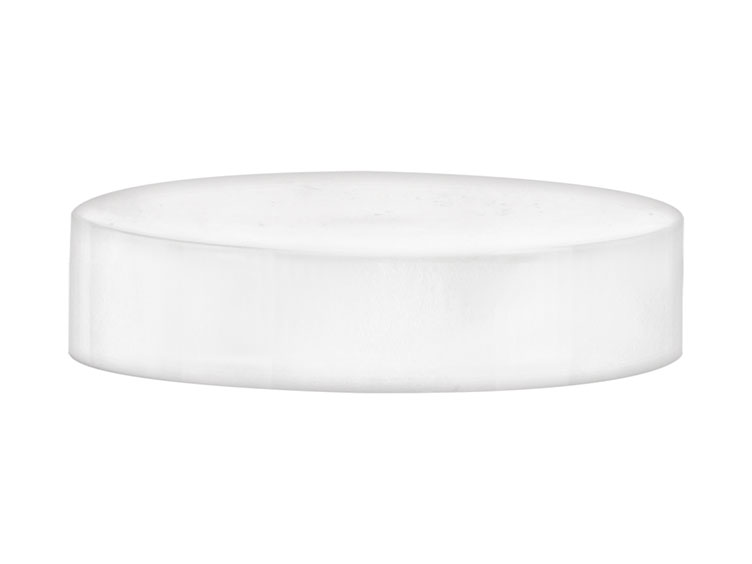 58/400 Finish, White, Caps, Urea, Smooth, Foam Lnr