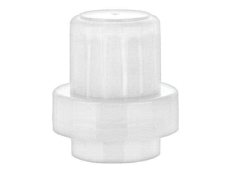 51mm Finish, White, Caps, Smooth, Drain Back Style, Graduated Fill Lines