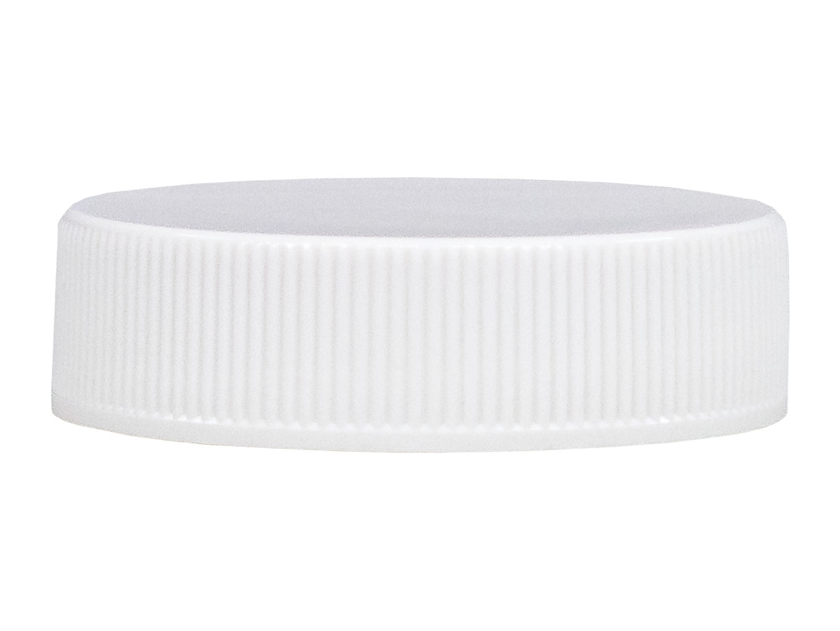 38/400 Finish, White, Caps, Fine Ribbed, HS Lnr