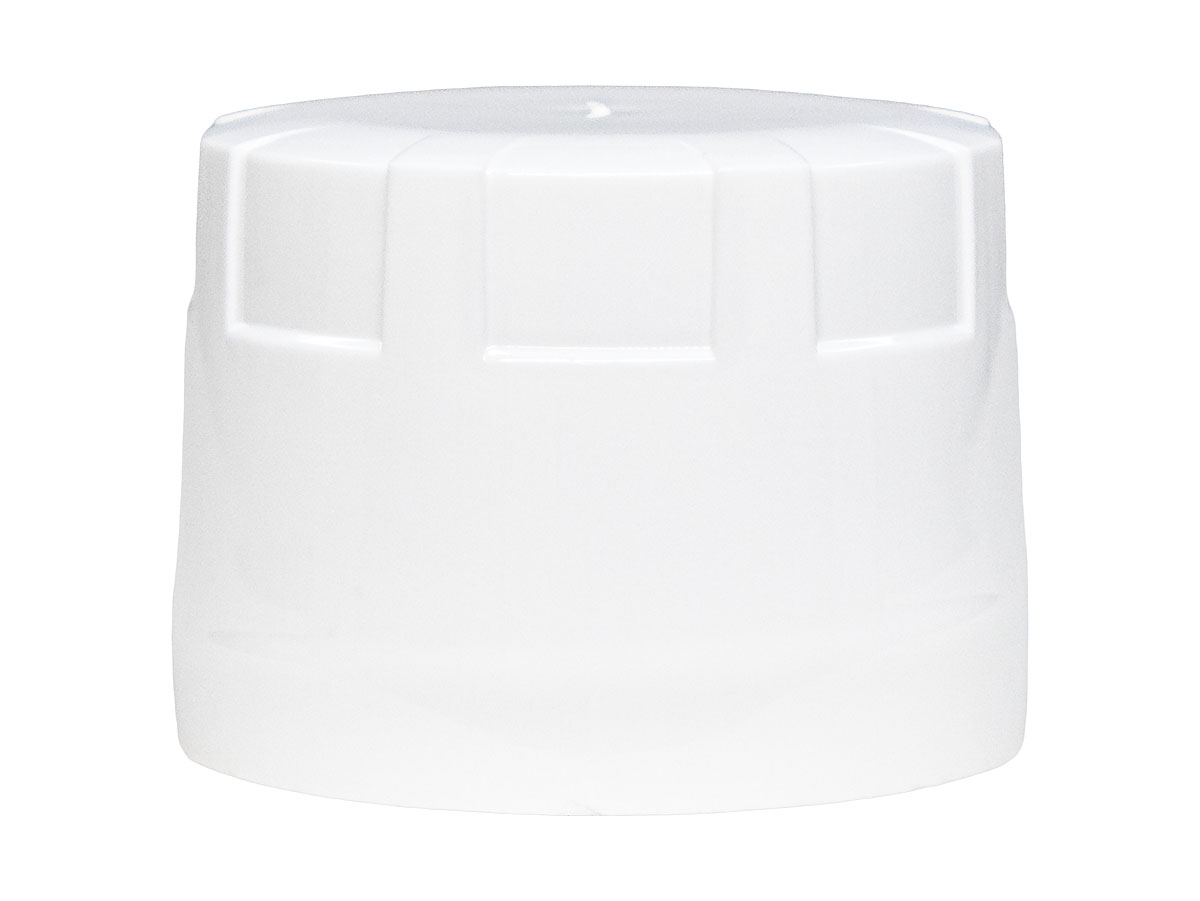 38/430 Finish, White, Caps, Ribbed, Buttress Style, HS Lnr