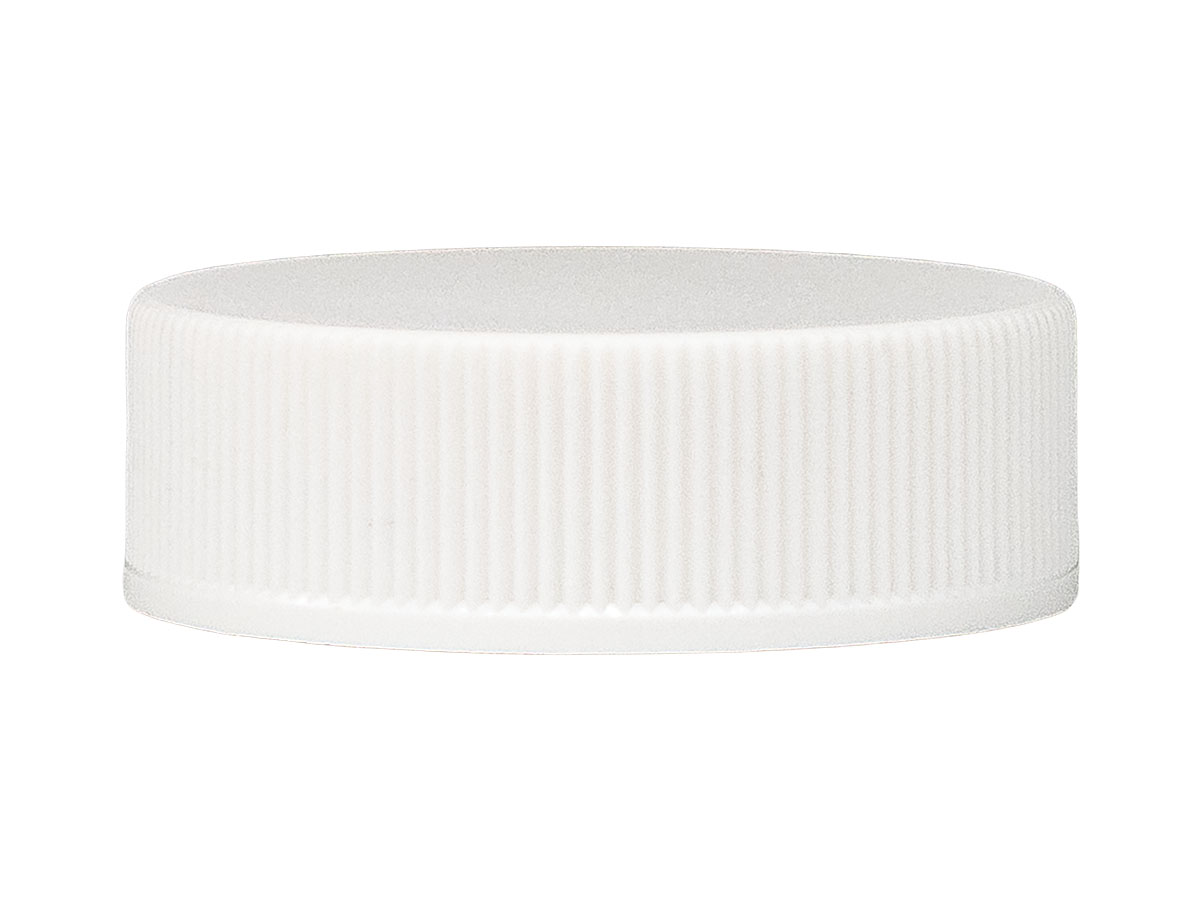 33/400 Finish, White, Caps, Fine Ribbed, Matte Top, HS Lnr