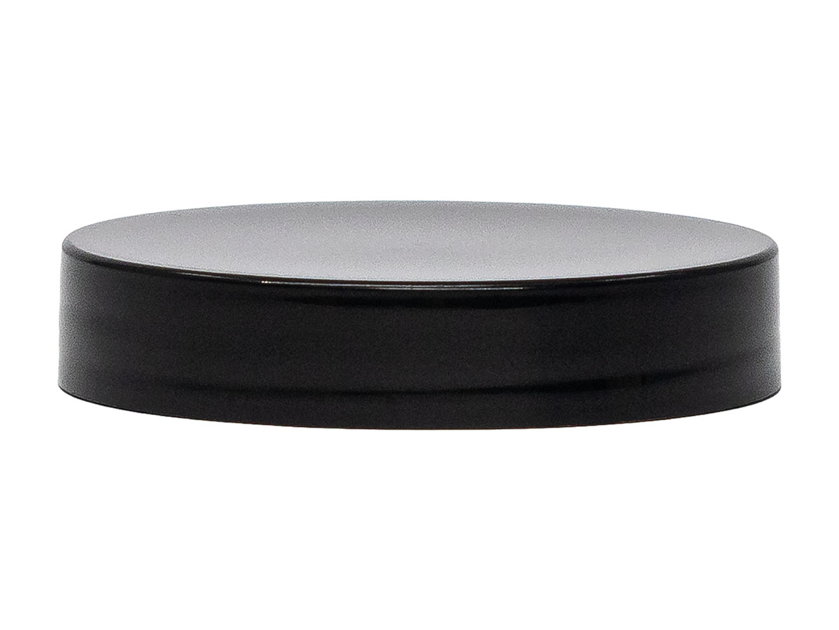 58/400 Finish, Black, Caps, Smooth, Linerless