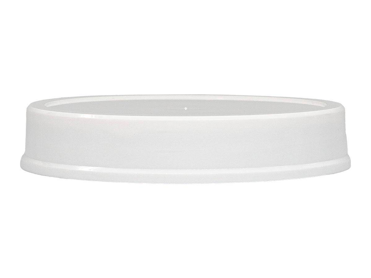 120mm Finish, White, Caps, Smooth, Stacking Ring, HS Lnr