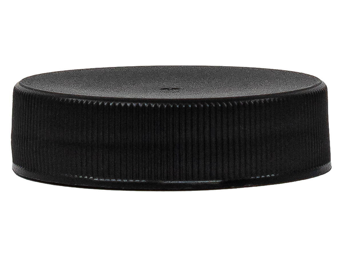 38/400 Finish, Black, Caps, Fine Ribbed, Matte Top, HS Lnr