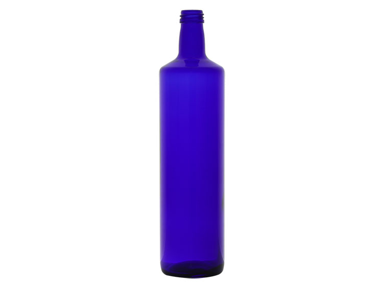 750 ml Blue Glass Bottles