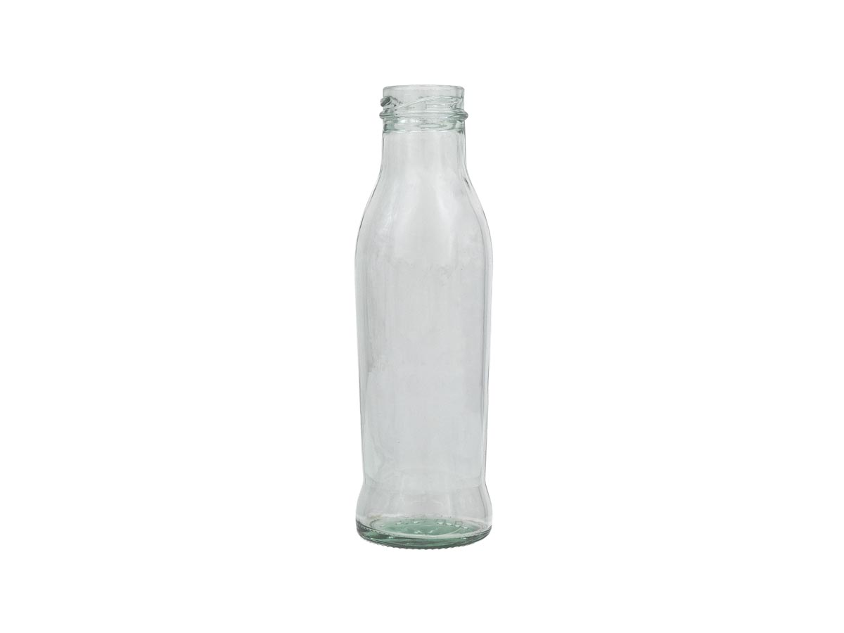 10 oz., 38mm 3 Lug Finish, Flint, Bottles, Glass, Beverage Style Round