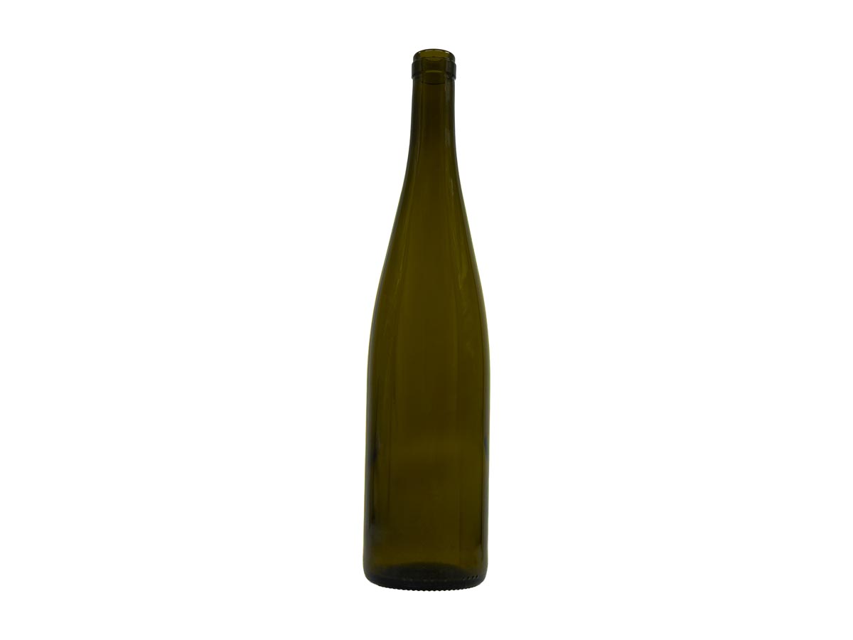 750 mL, Cork Finish, Green, Bottles, Glass, Wine Style Round