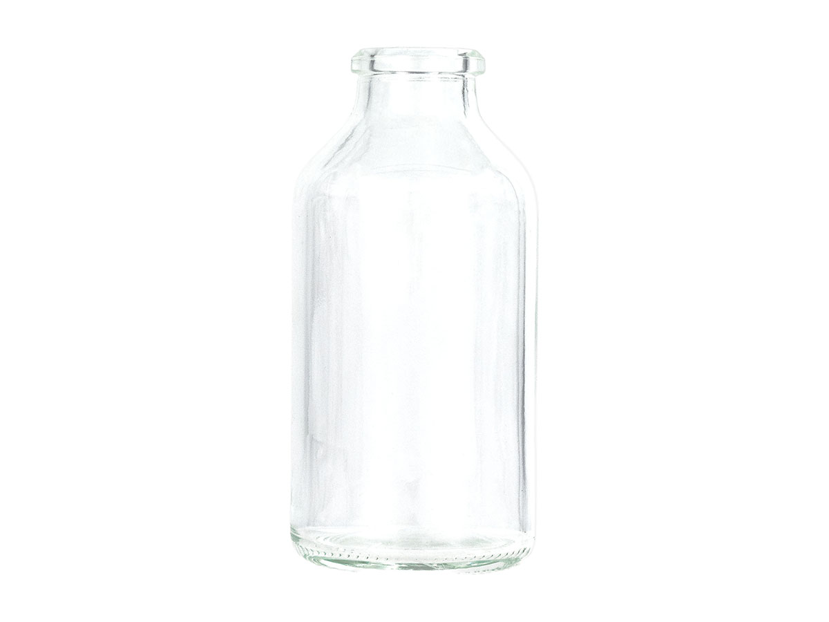 4 oz., Cork Finish, Flint, Bottles, Glass, Boston Round, Cork Finish