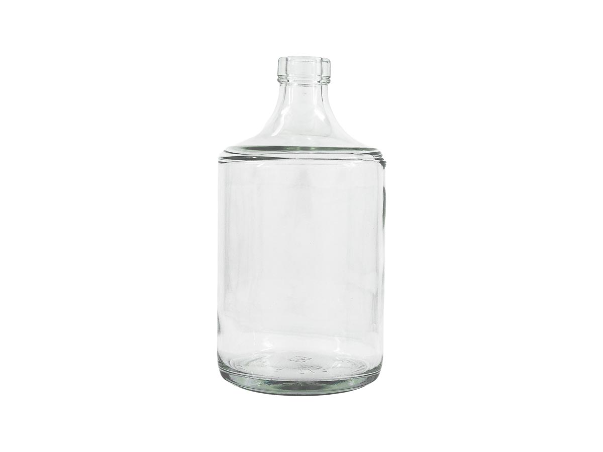 750 mL, Cork Finish, Flint, Bottles, Glass, Liquor Style Round