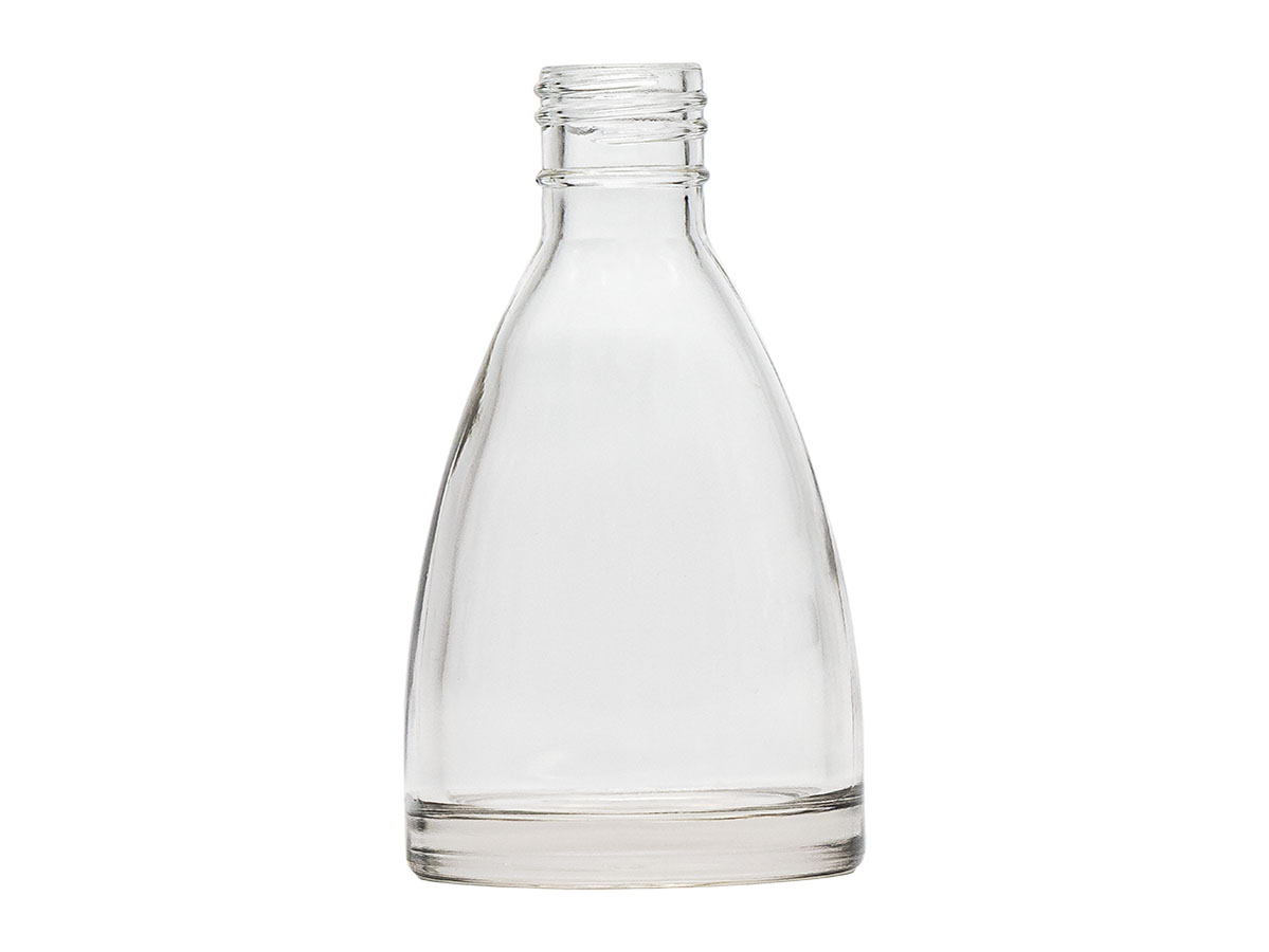 180 mL, 28/415 Finish, Flint, Bottles, Glass, Tapered Round