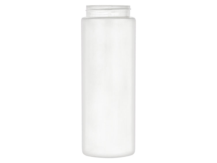 24 oz., 63/400 Finish, White, Jars, HDPE, Single Wall Round