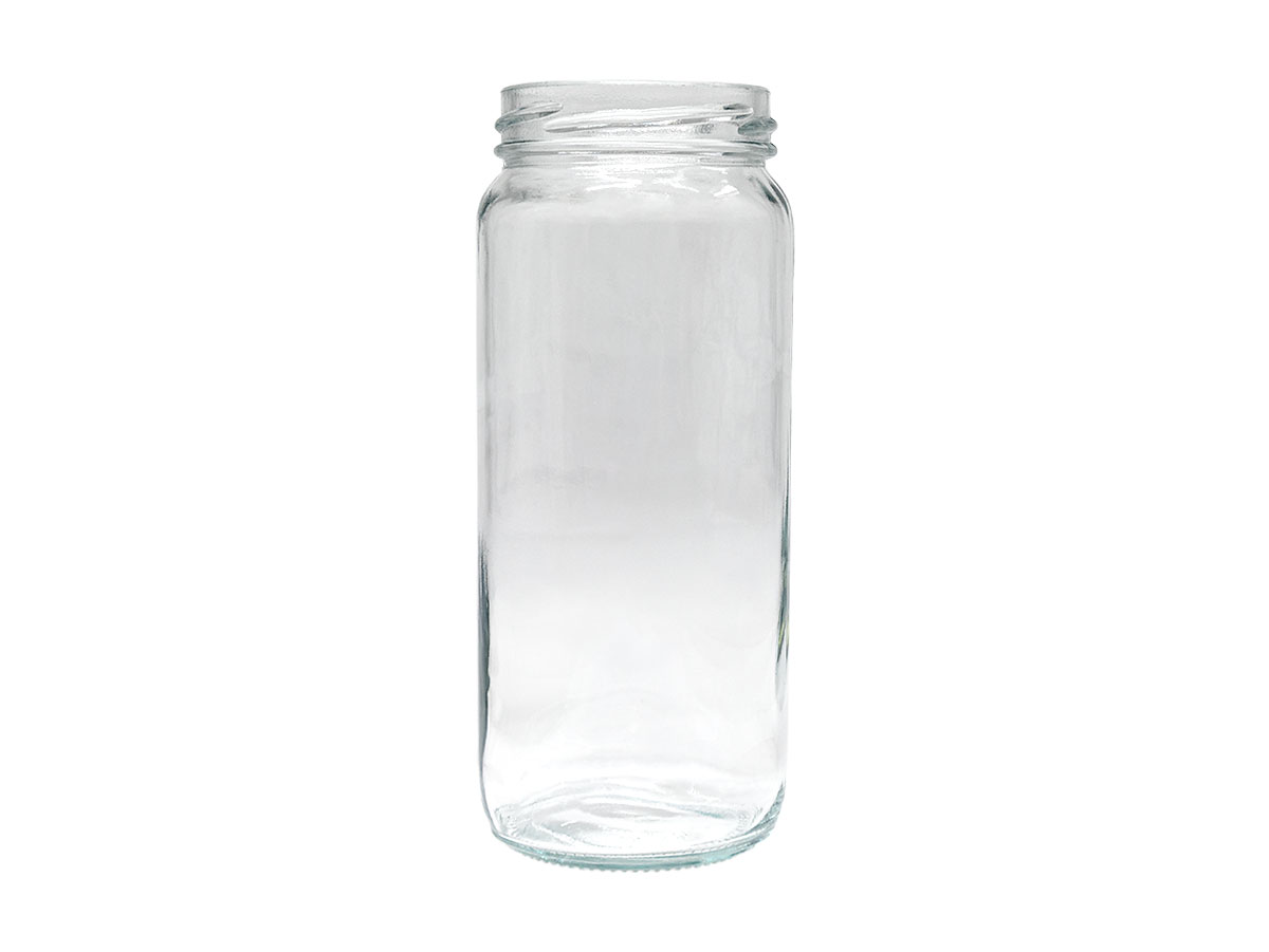 16 oz., 63mm 4 Lug Finish, Flint, Jars, Glass, Paragon