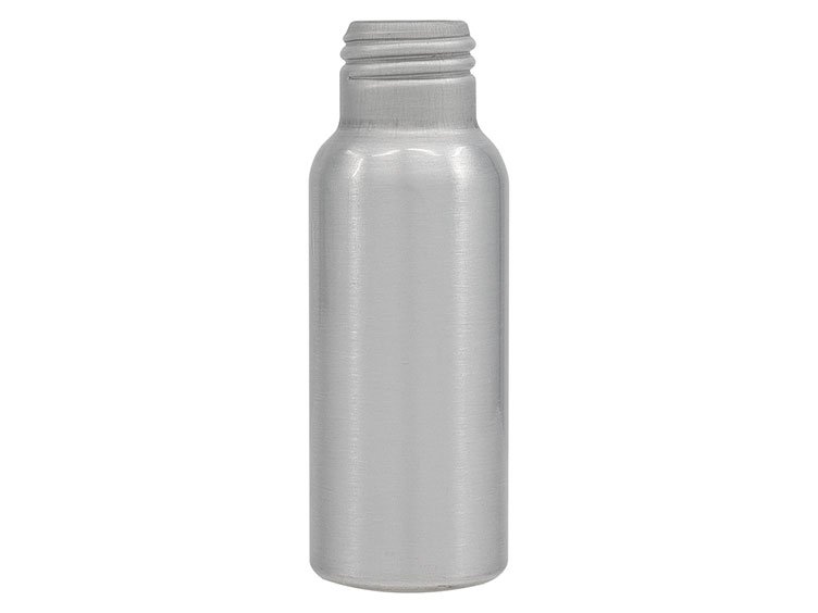 60 mL, 24/410 Finish, Silver, Bottles, Aluminum, Bullet, 35mm X 97mm, Lined In