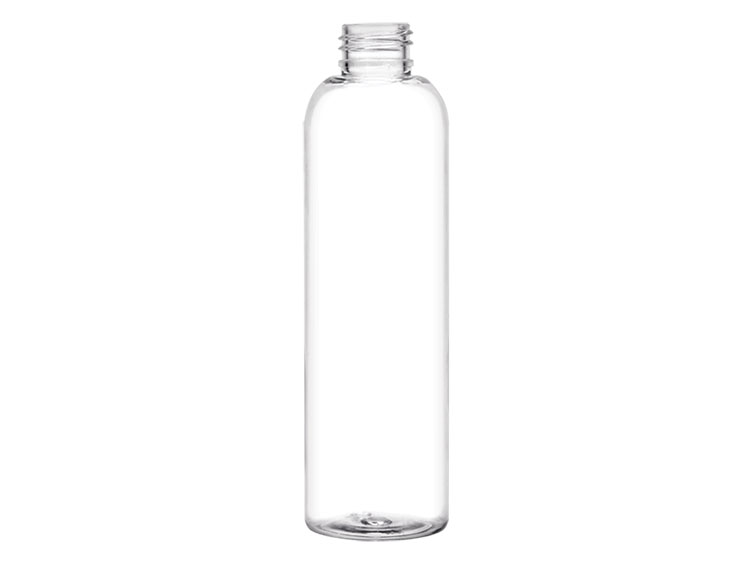 8 oz., 24/410 Finish, Clear, Bottles, PET, Bullet