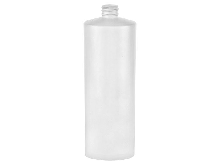 32 oz., 28/410 Finish, Natural, Bottles, HDPE, Cylinder Round