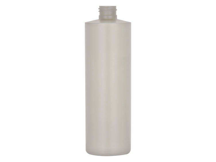 13 oz., 24/410 Finish, Gray, Bottles, HDPE, Cylinder Round