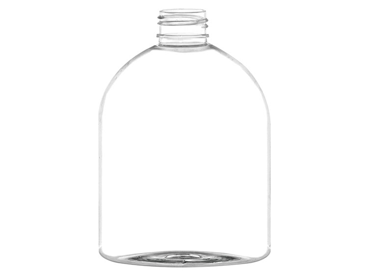 16 oz., 28/410 Finish, Clear, Bottles, PET, Bell Style Round