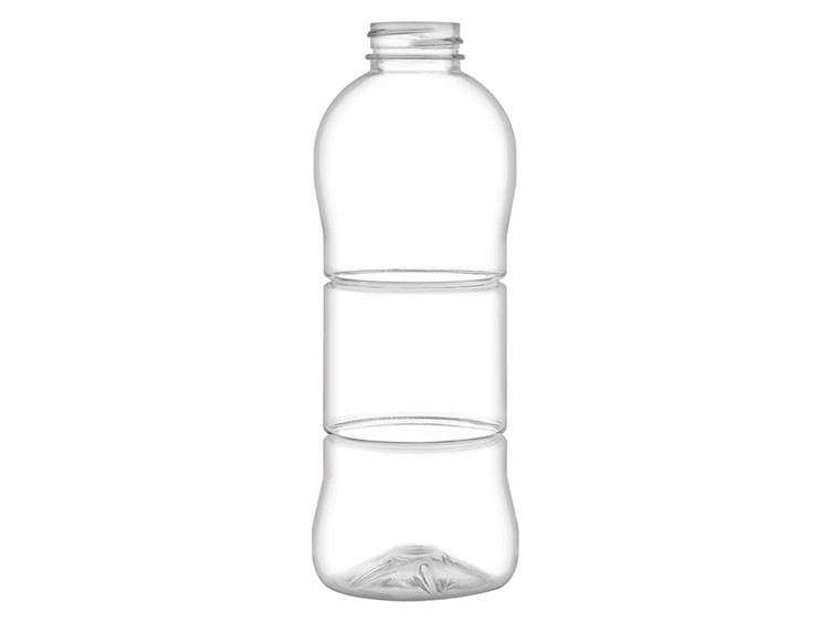 16 oz., 33/400 Finish, Clear, Bottles, PET, Round, Beverage Style, Label Panel, TE Finish