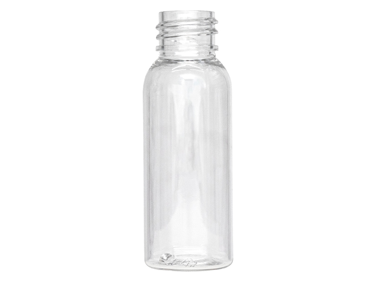 1 oz., 20/410 Finish, Clear, Bottles, PET, Bullet