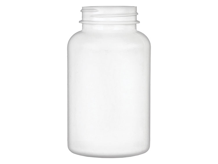 275 cc, 45/400 Finish, White, Bottles, HDPE, Round Packer