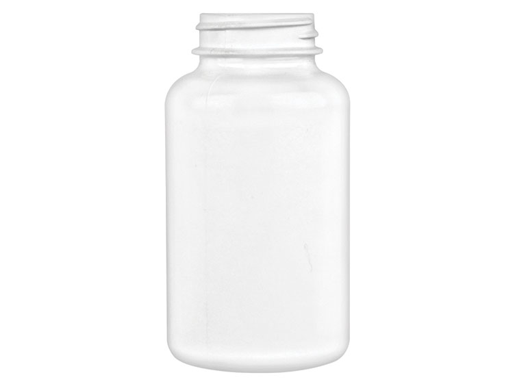 300 cc, 45/400 Finish, White, Bottles, PET, Round Packer