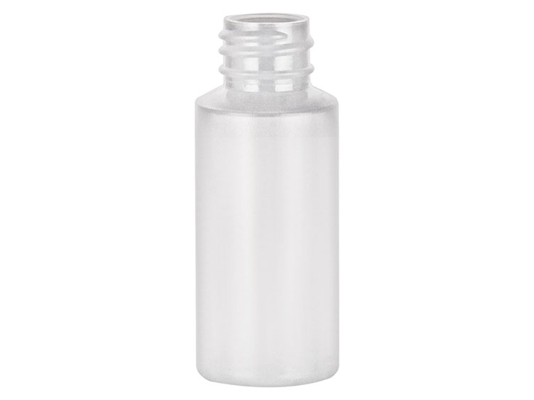 1 oz., 20/410 Finish, Natural, Bottles, LDPE, Cylinder Round