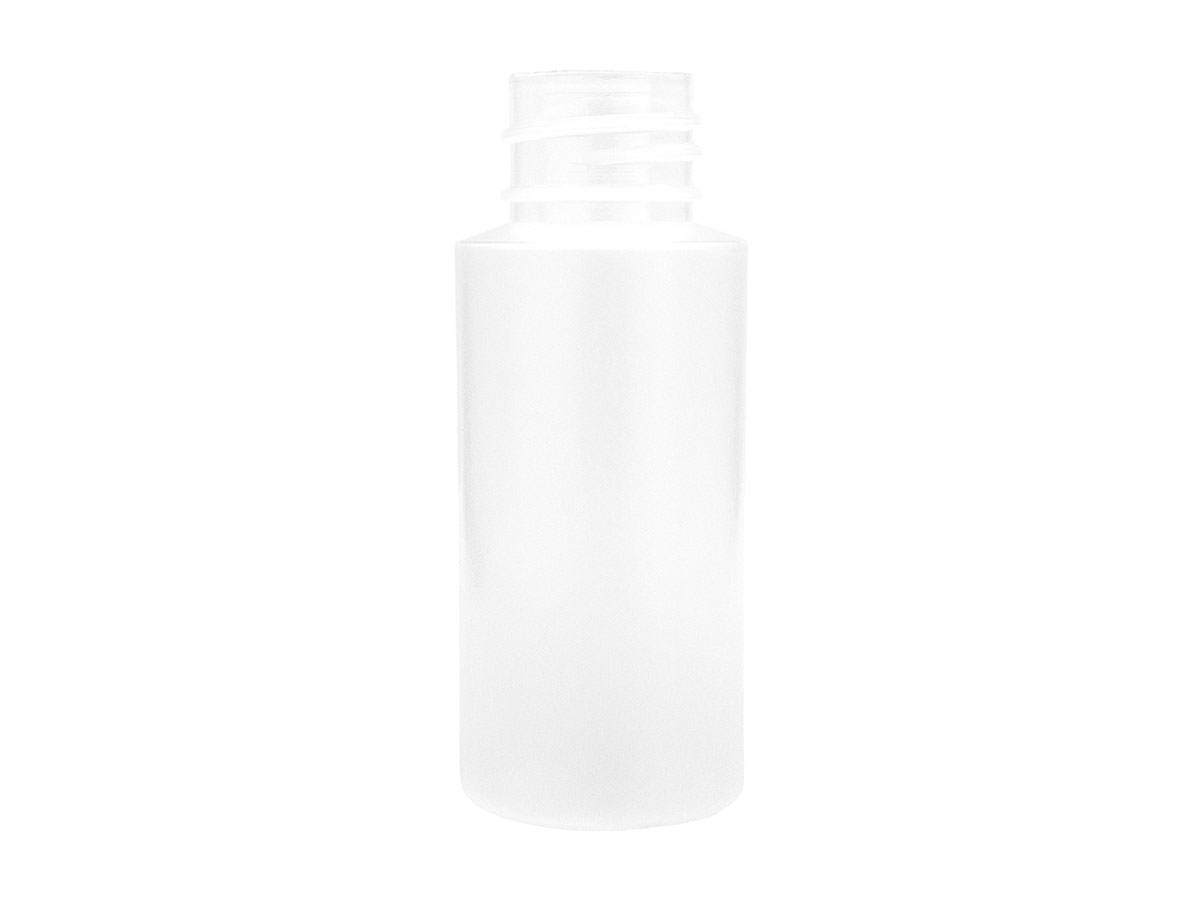 1 oz., 20/410 Finish, Natural, Bottles, LDPE, Cylinder Round