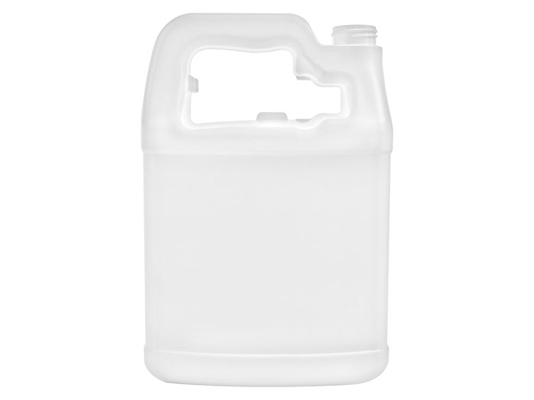 1 Gallon, 38/400 Finish, White, Bottles, HDPE, F-Style, Label Panel