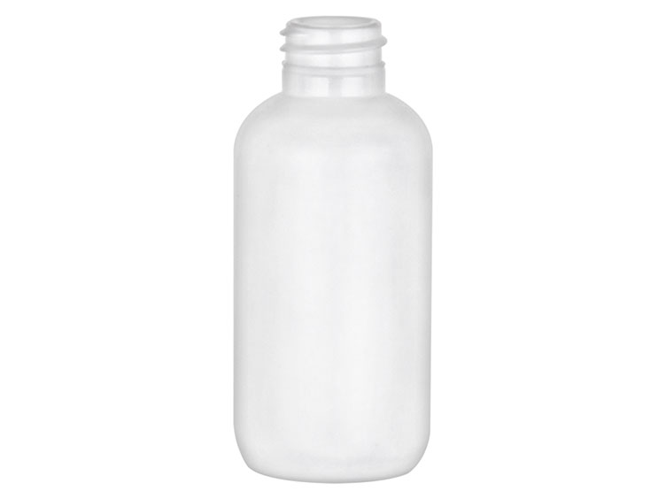 2 oz., 20/410 Finish, White, Bottles, HDPE PCR, Boston Round