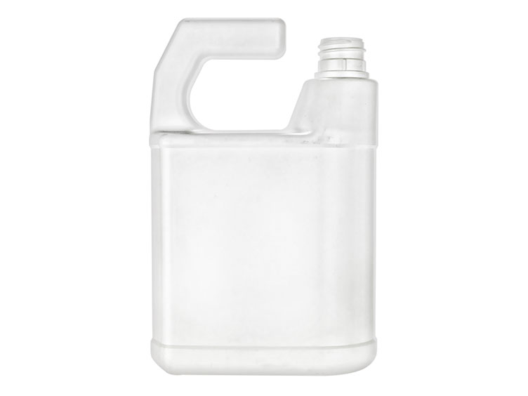 32 oz., 28mm Ratchet Finish, White, Bottles, HDPE, C-Style Oblong, For Hose End Sprayers