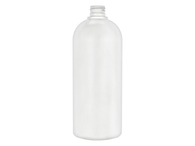 32 oz., 28/410 Finish, White, Bottles, HDPE, Bullet