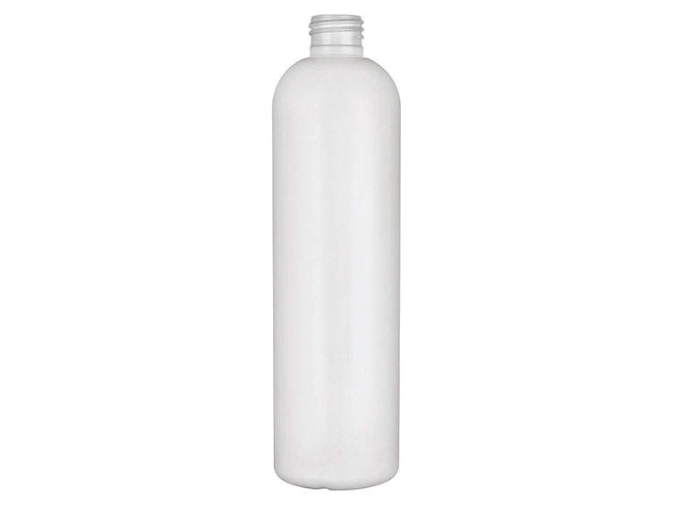 12 oz., 24/410 Finish, Gray, Bottles, HDPE, Bullet