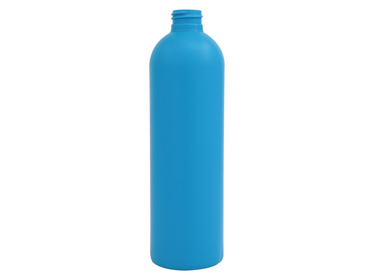 12 oz., 24/410 Finish, Blue, Bottles, HDPE, Bullet