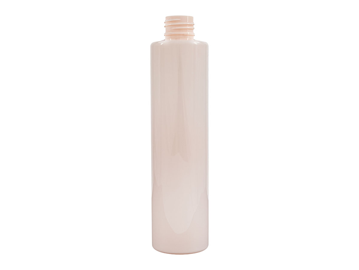 8 oz., 24/410 Finish, Pink, Bottles, PET, Cylinder Round