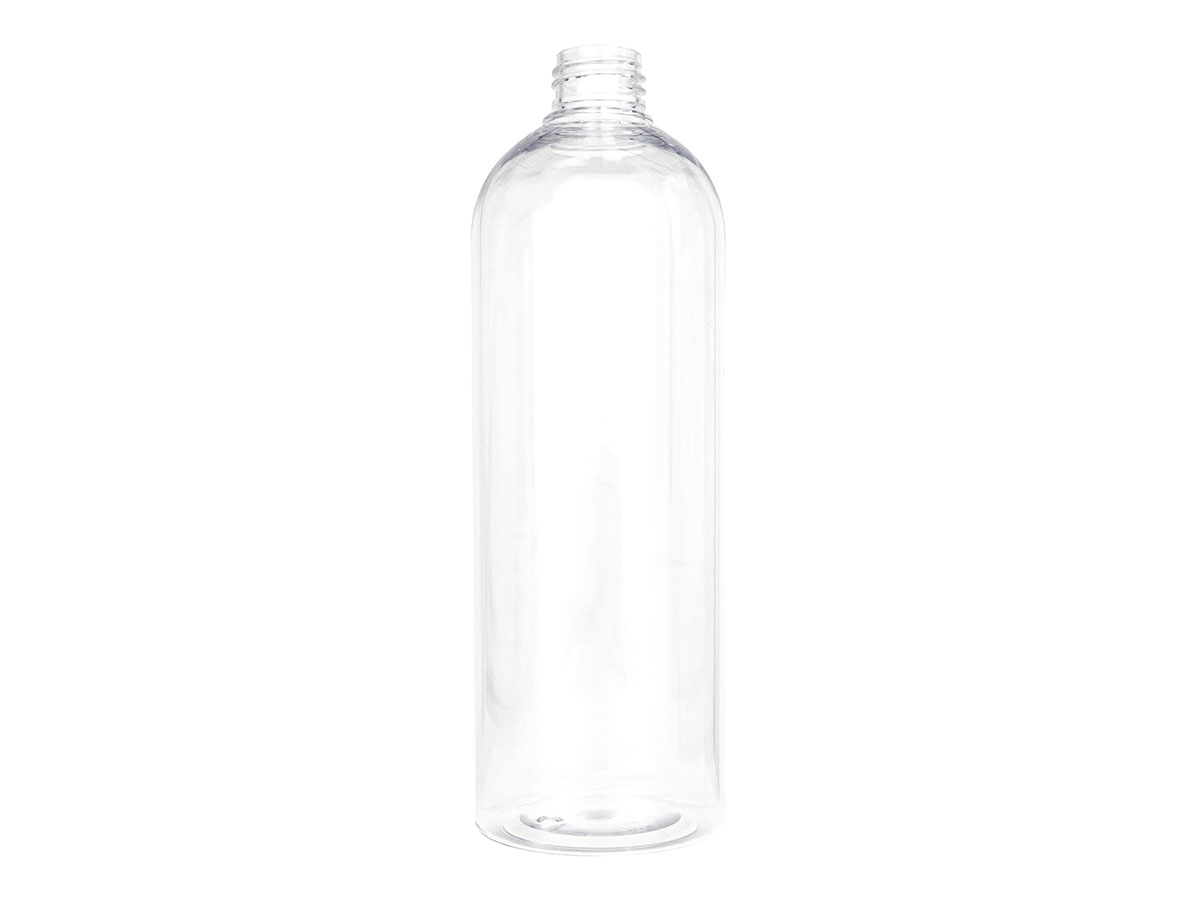 16 oz., 24/410 Finish, Clear, Bottles, PET, Bullet