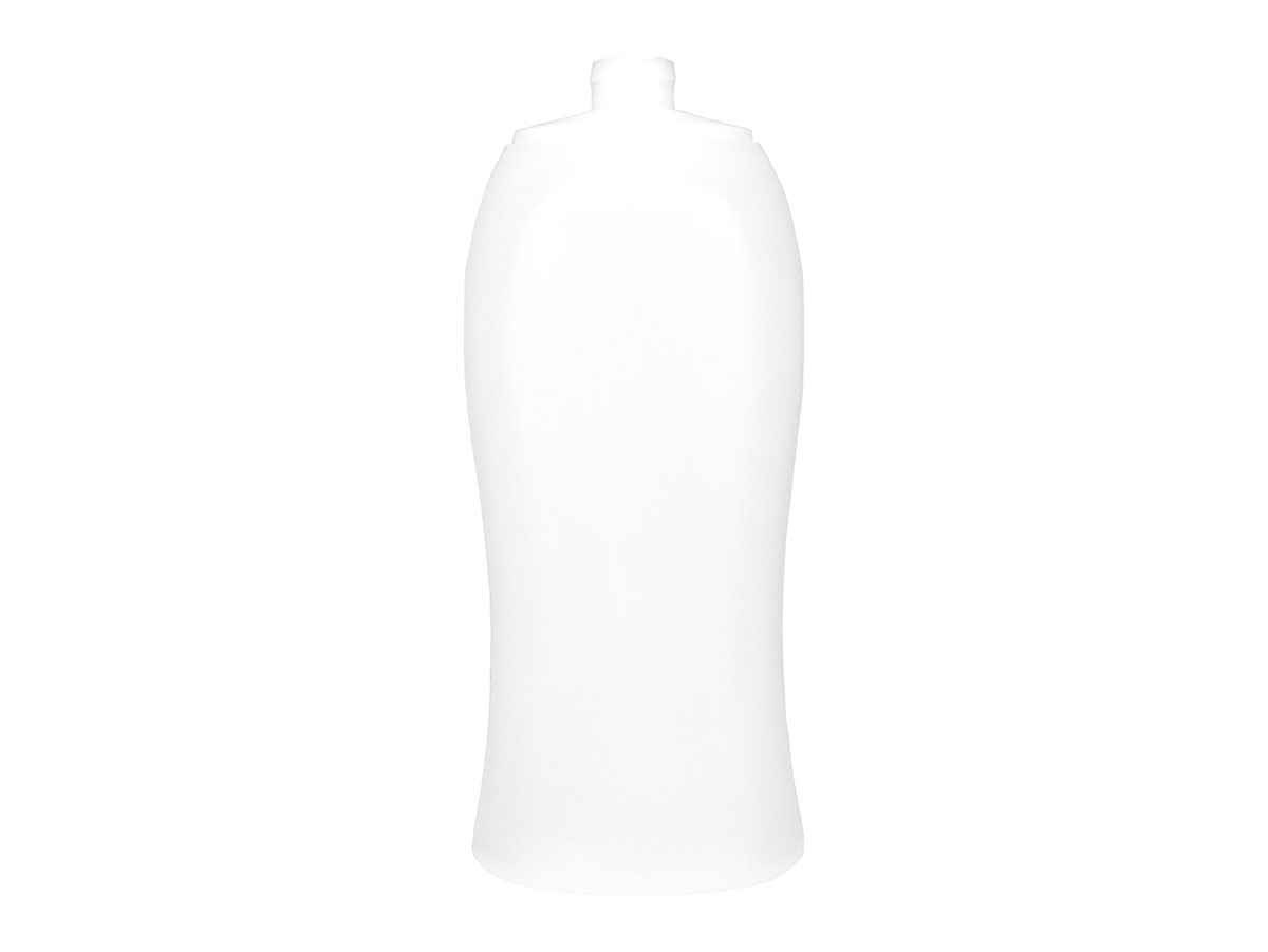 25 oz., 24mm Finish, Natural, Bottles, HDPE, Pinched Waist Oval