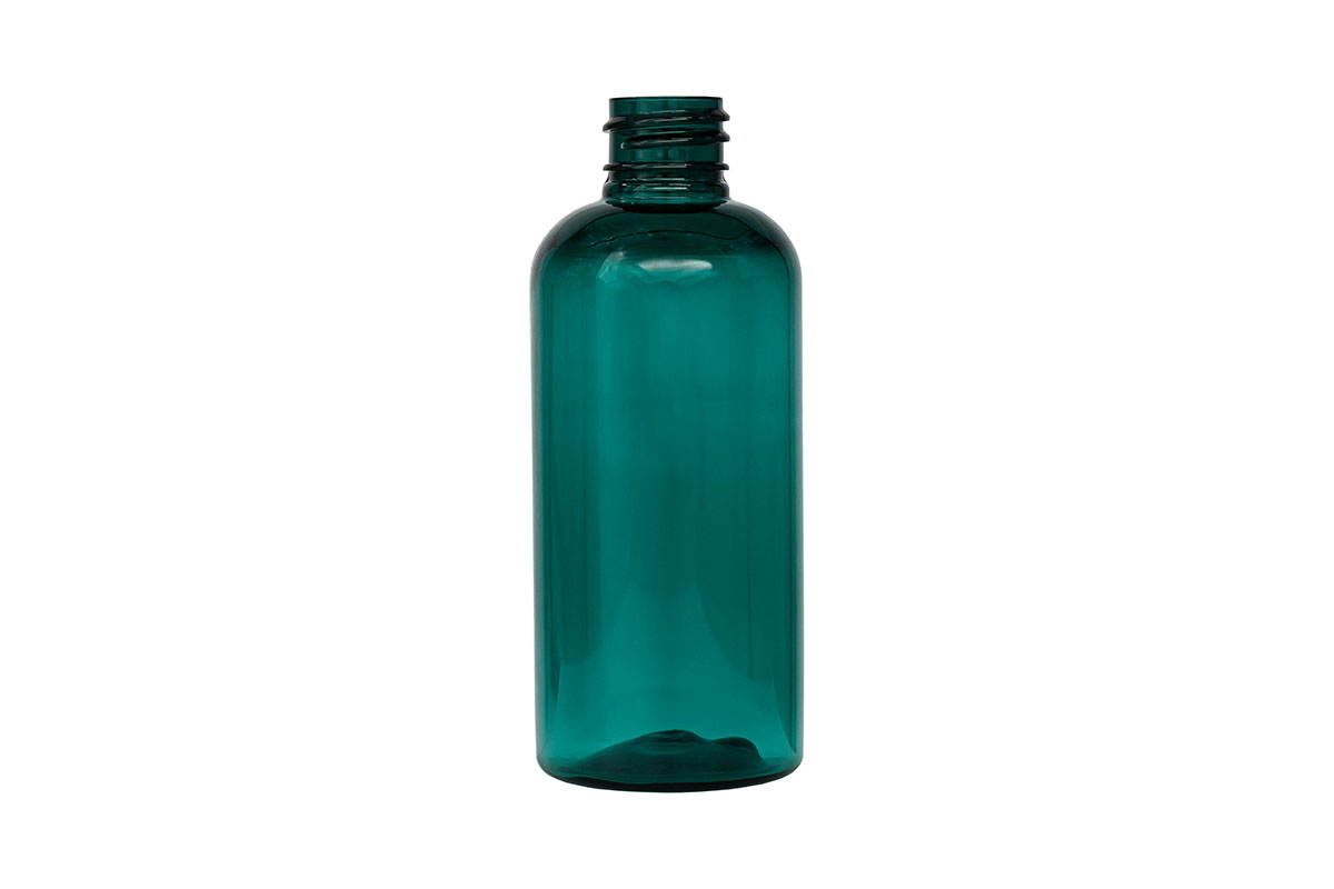 3 oz., 20/410 Finish, Green, Bottles, PET, Boston Round