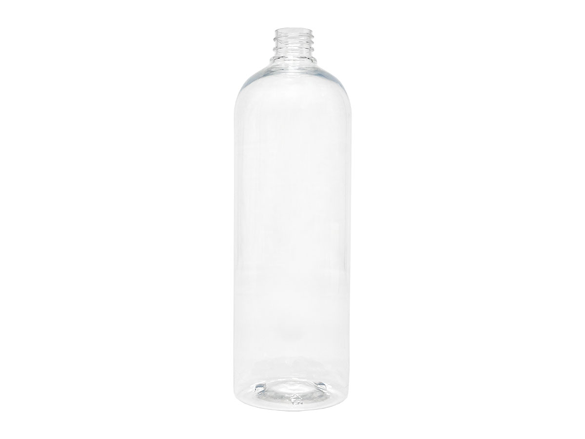 32 oz., 28/410 Finish, Clear, Bottles, PET, Bullet