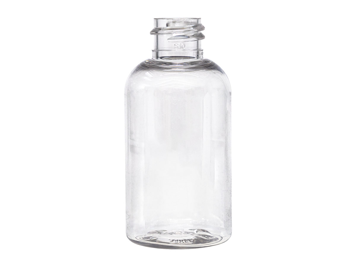2 oz., 20/410 Finish, Clear, Bottles, PET, Boston Round