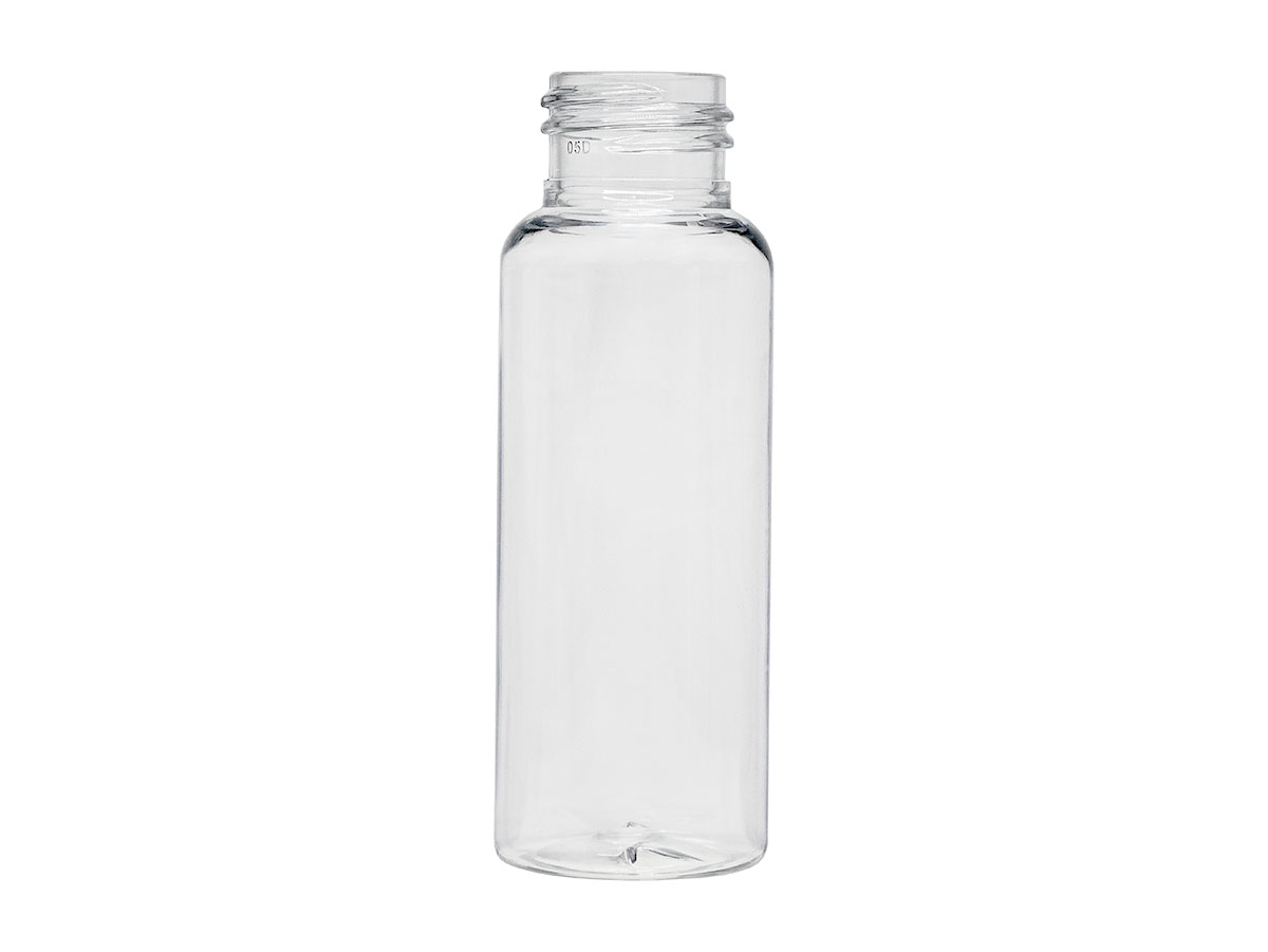 2 oz., 24/410 Finish, Clear, Bottles, PET, Bullet