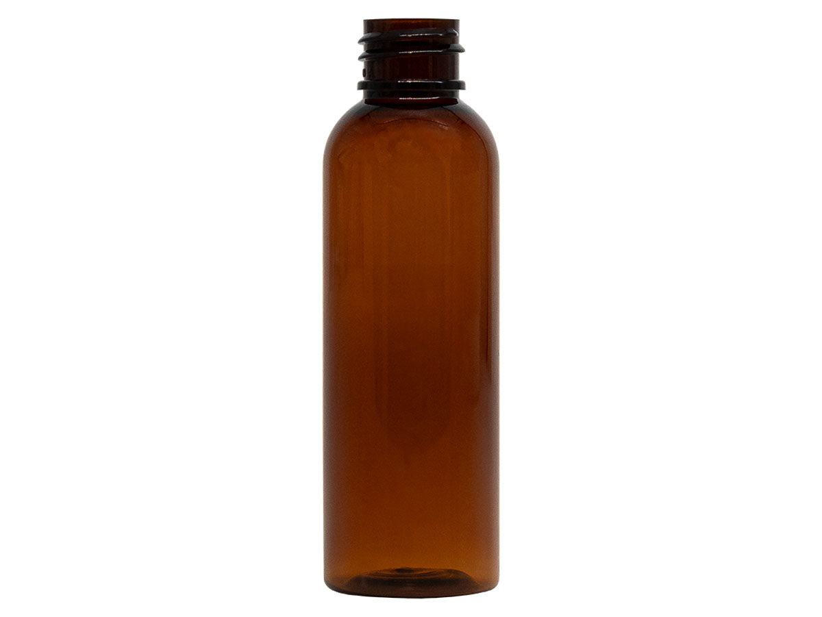 2 oz., 20/410 Finish, Amber, Bottles, PET, Bullet