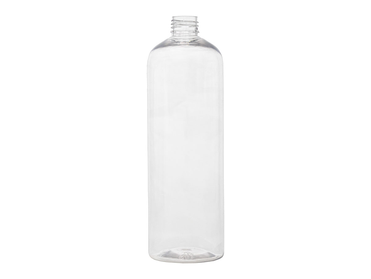 16 oz., 24/410 Finish, Clear, Bottles, PET, Bullet